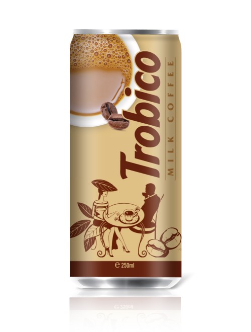 529 Trobico milk coffee alu can 250ml